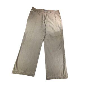 Columbia Rugged Outdoor Chino Pants Camp Roc Mens 42W x 30L Khaki